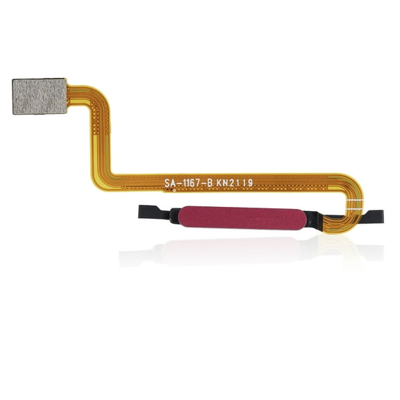Replacement Fingerprint Reader With Flex Cable Compatible For T-Mobile Revvl V+ 5G (Rose Red)