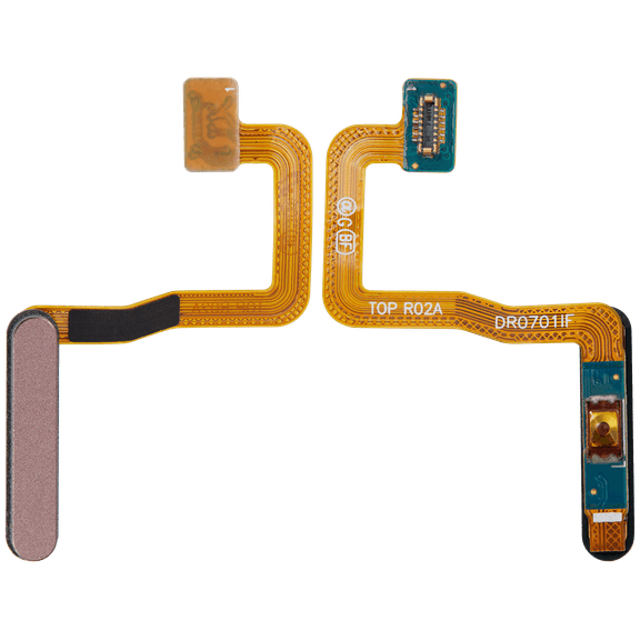 Replacement Fingerprint Reader With Power Flex Cable Compatible For Samsung Galaxy Z Fold 2 5G (F916) (Mystic Bronze)
