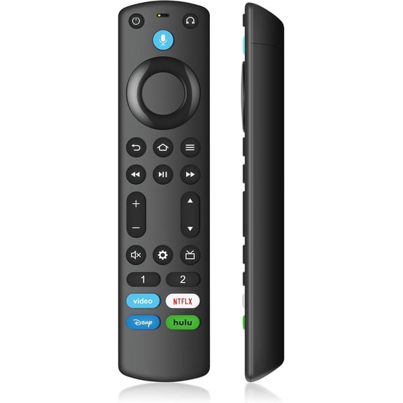 Replacement FireStick Remote Compatible with Smart TV Cube(1st/2nd/3rd Gen),TVs Stick(4K Max/4K/2nd/3rd Gen/Lite/HD), for Insignia/Pioneer Smart TV 3rd Gen