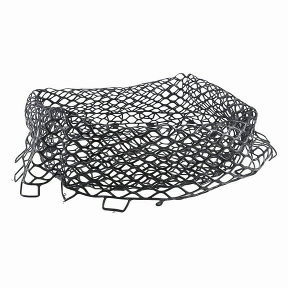Replacement Fishing Net Wear- Rubber Mesh Fish Catch Multifunctional Dip Net Black 40cm