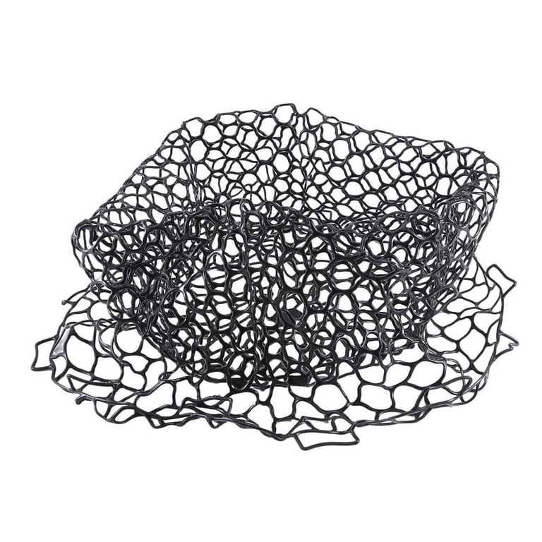 black fishing net material Tactical Fly Fisher Rubber Mesh 2.0 they are essential due to the loss or breakage of a part during the construction process NetPlus made from traceable, discarded
