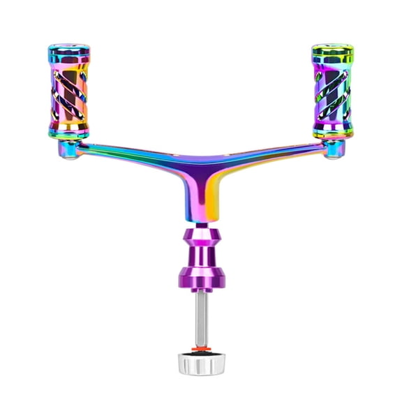 Replacement Fishing Reel Handle Double Rocker Arm Grip for S Reel Modified Trolling Reel Handle Fishing Tackle