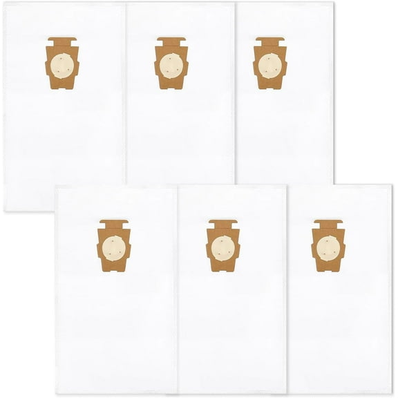 Replacement Fit for Kirby Vacuum Bags Part 205811 204814 204811 Universal Cloth Bags Fit for Kirby All Generation & Sentria Models,Sentria, Sentria II, Avalir, Avalir II,6 Packs