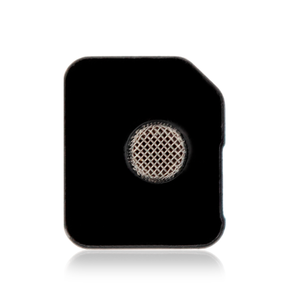 Replacement Flash Light / Power Flex Bracket With Microphone Mesh Compatible For iPhone 11 Pro (Silver) (10 Pack)