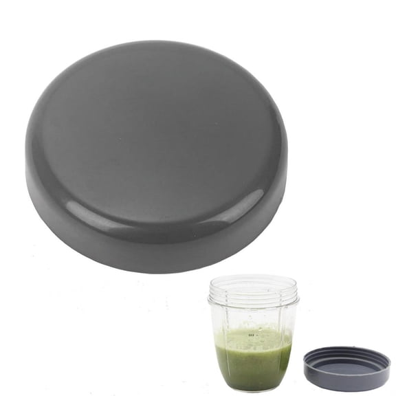Replacement Flat Top Lid for Nutribullet 600W 900W Blender Cups and Sealing Ring, Secure Seal Fit, BPA Free Plastic, Easy Snap-On Design, Durable Kitchen Appliance Accessory