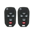 thumbnail image 1 of Replacement Flip Key Fob for 2007-2009 Saturn Aura FCC KOBGT04A Part Number 22733524 Pack of 2, 1 of 3
