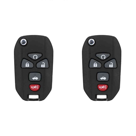 Replacement Flip Key Fob for Buick Lacrosse 2008 FCC KOBGT04A Part Number 22733524 Pack of 2