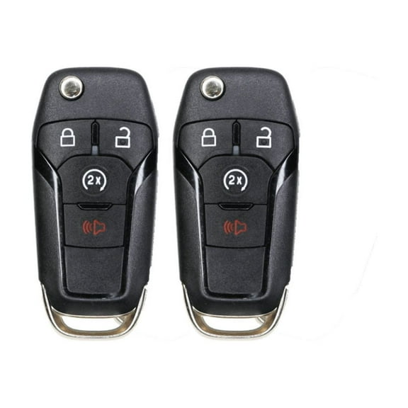 Replacement Flip Key Fob for Ford F-450 2020 FCC N5F-A08TDA N5FA08TDA Part Number 164-R8134 164R8134 Pack of 2