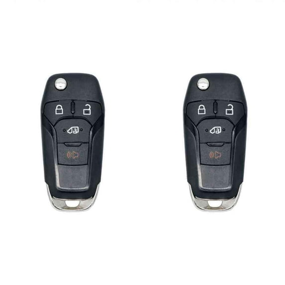 Replacement Flip Key Fob for Transit Connect 2019-2023 FCC N5F-A08TAA N5FA08TAA 2AOKM-FD9 Part Number 164-R8236 164-R8281 Pack of 2