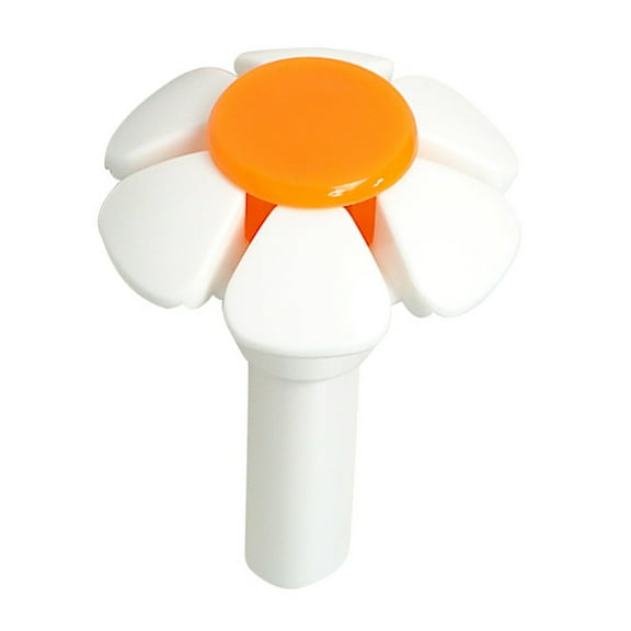 Replacement Flower Nozzle for Head for Pet Round Stainless Steel Top Water Dispe Diameter 0.6in Length 3inch