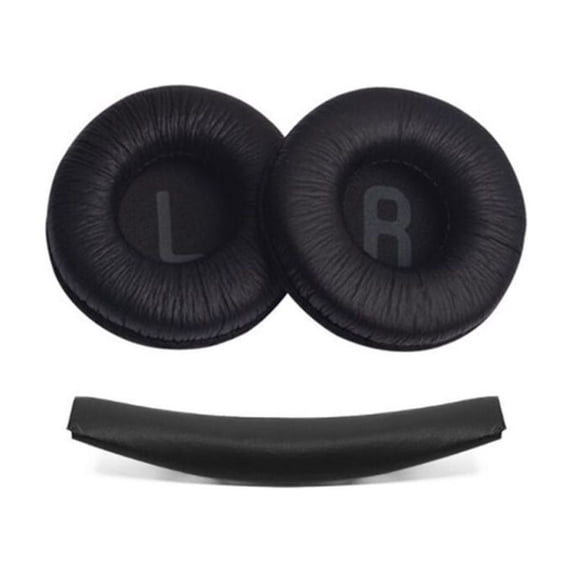 Replacement Foam Ear Pads Cushions Headphones Covers& Soft Headphone Headband For Tune 600 T450 T450BT T500BT JR300BT
