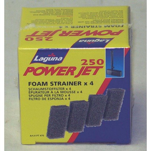 Replacement Foam Filter Strainer For PowerJet, 4 Pk
