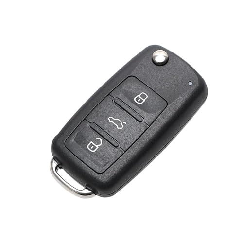 Replacement Folding car Key housing Shell for VW Golf Mk6 T1iguan Polo Passat CC SEAT Skoda Octavia 3Buttons