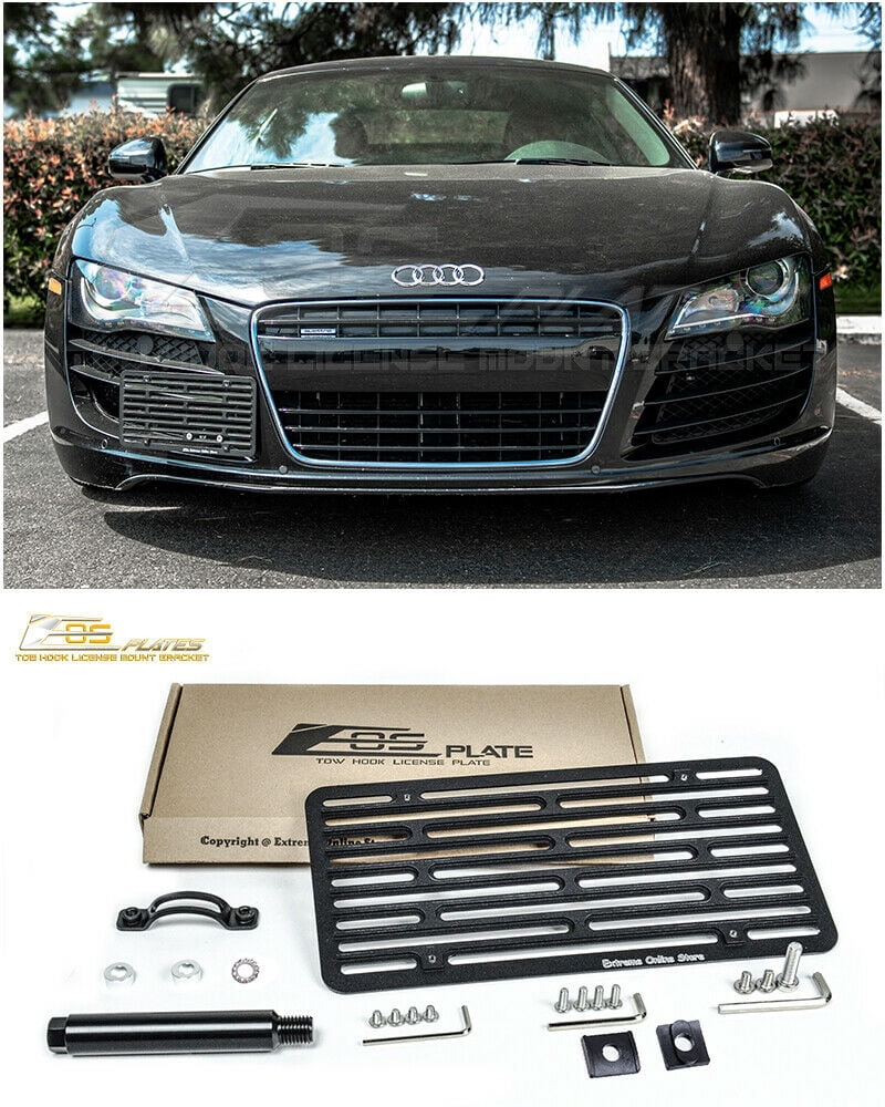 Replacement For 2007-2016 Audi R8 | EOS Plate Version 2 Front Bumper ...