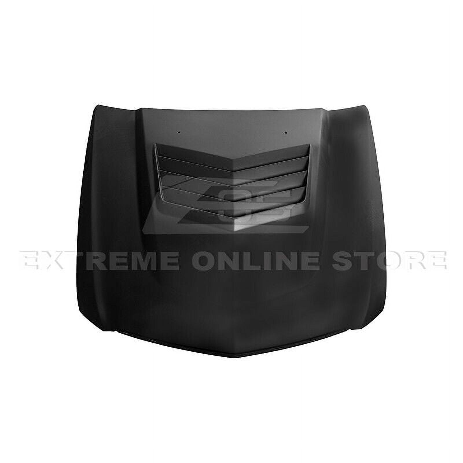 Replacement For 20092015 Cadillac CTSV Models Performance Package Fiberglass Primed Black