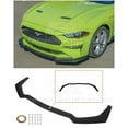 thumbnail interactive-video image 1 of RTR Style Front Bumper Lip Splitter Matte Black For 2018-2022 Mustang GT Ecoboost 1 of 4