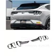 thumbnail image 1 of Replacement For 2021-Present Ford Mustang Mach E Models | Factory Style CARBON FIBER Rear Tail Light Trim Bezel Insert Cover Pair VENT-931-BKCF, 1 of 12