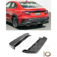 thumbnail image 1 of Replacement For 2022-Present Subaru WRX Models | JDM ChargeSpeed Style ABS Plastic Rear Apron Lip Splitter (Hydro Dipped Carbon Fiber), 1 of 12