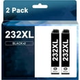 thumbnail image 1 of Replacement For 232XL 232 Ink Cartridges for Epson WF-2930 WF-2950 XP-4200 XP-4205 - 2 Black, 1 of 2