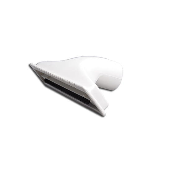 Replacement Part For Fit All Residential Vacuum Cleaner White Upholstery Nozzle with Brush Strip # 32-1700-92