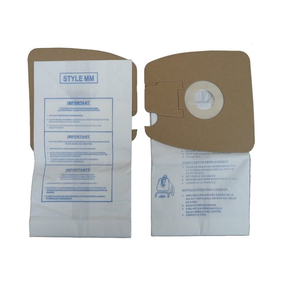 Replacement For Eureka Part # 60295C - Style MM Vacuum Bag Replacement for Eureka Mighty Mite 3670 and 3680 Series Canisters by EnviroCare