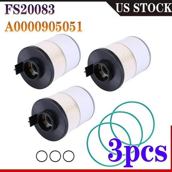 Replacement For FS20083 A0000905051 Fuel Water Separator Filter 3Pack