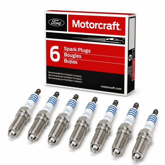 Replacement For Ford F-150 4.0L V6 Ranger 1997-2008 Motorcraft OEM Pack of 6 Platinum Spark Plug SP-433-X