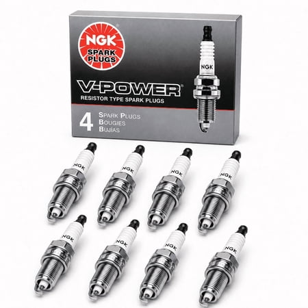 Replacement For Jeep Grand Cherokee 4.7L V8 1997-2007 NGK OEM Pack of 8 V Power Copper Spark Plug 4291