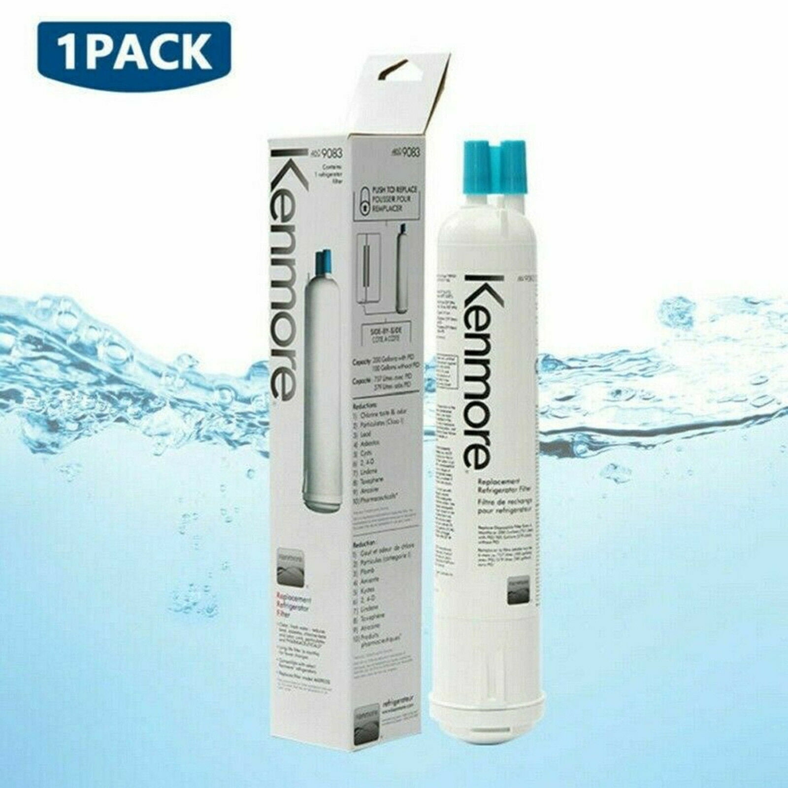 Replacement For Kenmore 9083 Refrigerator Water Filter （1 Pack