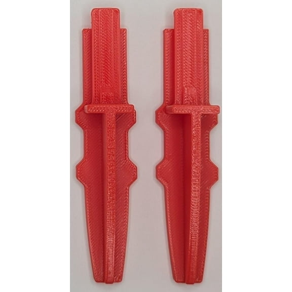 Replacement For Lasko Box Fan Feet, 2 Pack, Stronger Than Original, Excellent Fit, 1 SET OF 2 FEET, 2 FEET TOTAL RED