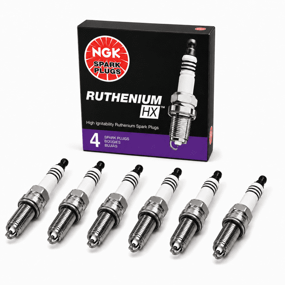 Replacement For Nissan 370Z 3.7L V6 Infiniti G37 2009-2020 NGK OEM Pack of 6 Ruthenium HX Spark Plug 91784
