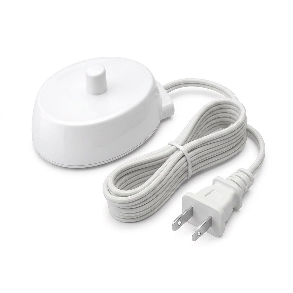 Replacement  For Oral B Toothbrush Charger Power Cord Supply Inductive Charging Base Model 3757 3756 Portable 110-220V Travel Charger
