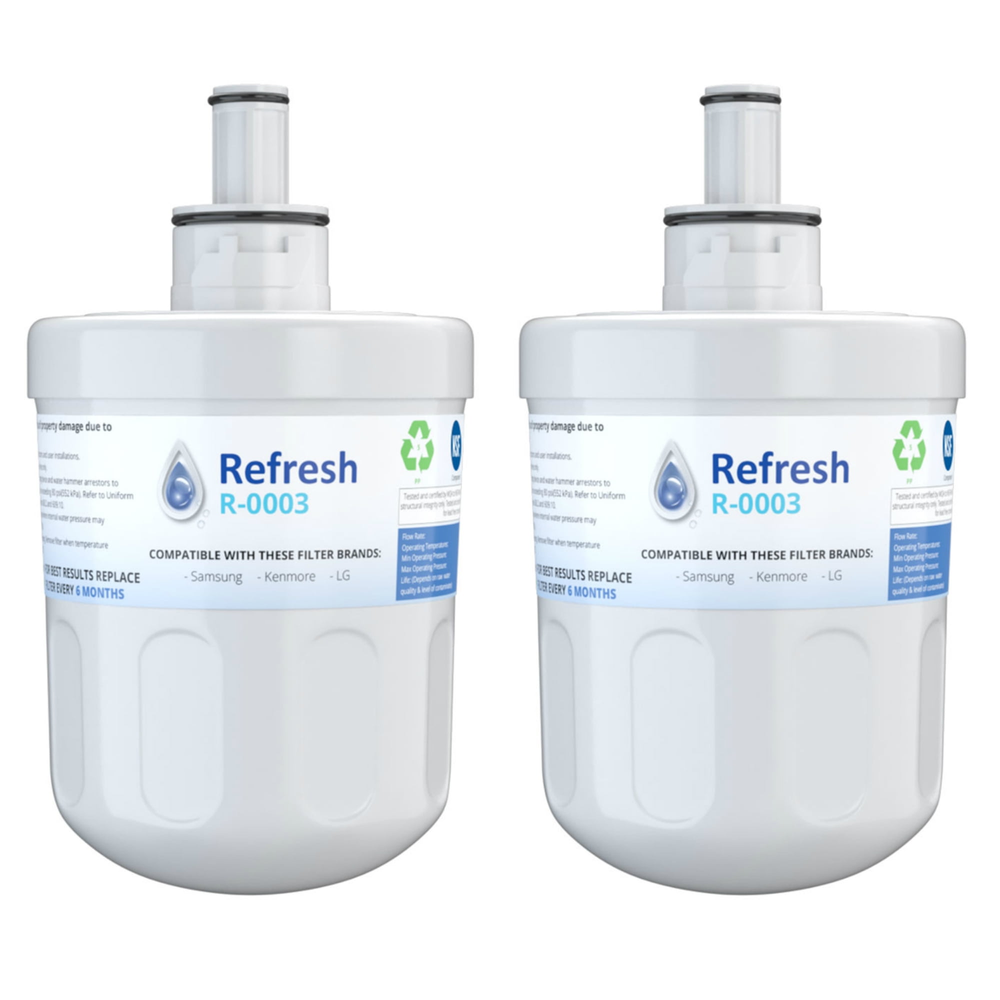 Replacement For Samsung RF266AERS Refrigerator Water Filter by