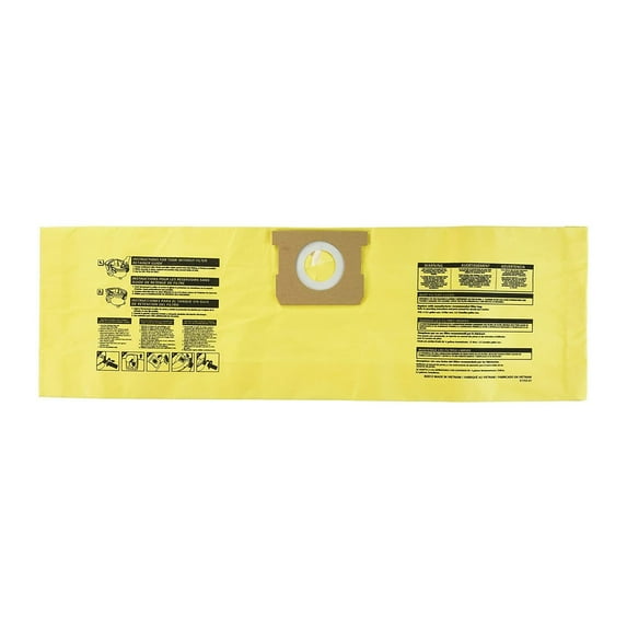 Replacement For Type D, 4 Gallon Vacuum Cleaner Wet Dry Paper Bags [4 Pack 8 Bags] # 91964, 919-64-00, 9196400