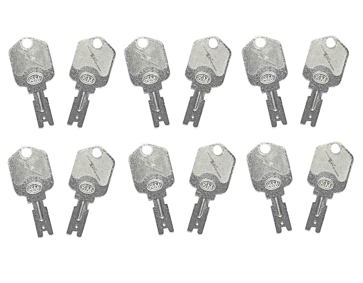Replacement Forklift Equipment Ignition Keys Made To Fit Clark Yale Komatsu Gradall Gehl Crown