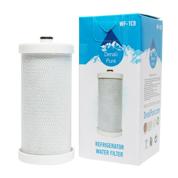 Replacement Frigidaire FRS26BRDSB5 Refrigerator Water Filter - Compatible Frigidaire WF1CB, WFCB Fridge Water Filter Cartridge