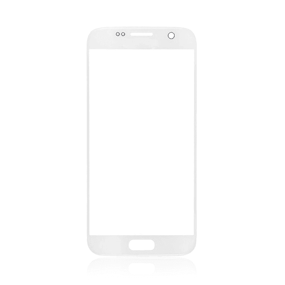 Replacement Front Glass Compatible For Samsung Galaxy S7 (White Pearl)