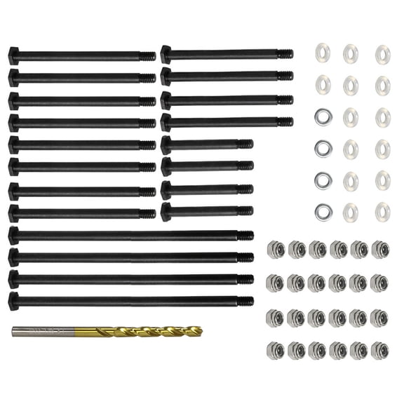 Replacement Front and Rear Suspension Pins 45# Steel Material for TRAXXAS X-MAXX Trucks