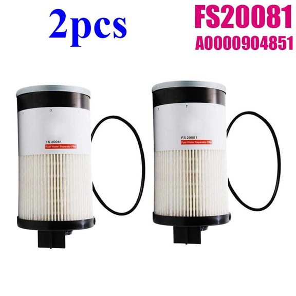 Replacement Fuel Water Separator 2-Pack for Freightliner 108SD 114SD M2 Western Star 4700, FS20081 Compatible