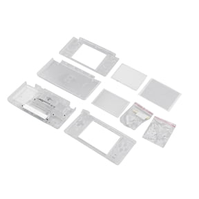Replacement Full Housing Shell Case Transparent Clear Case Full Repair Part Kit for Nintendo Game Accessory