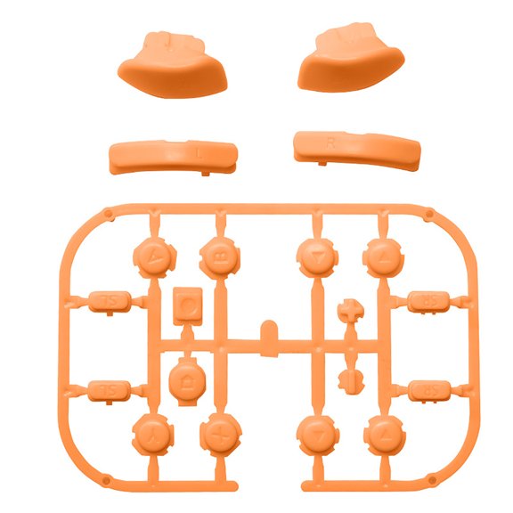 Replacement Full Set Buttons Game Controller Key Buttons Gmaepad ABXY Direction Key SL L for NS