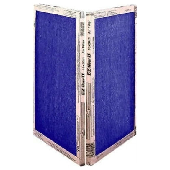 Replacement Furnace Filter - Fiberglass, Pack of 12-20x25x1