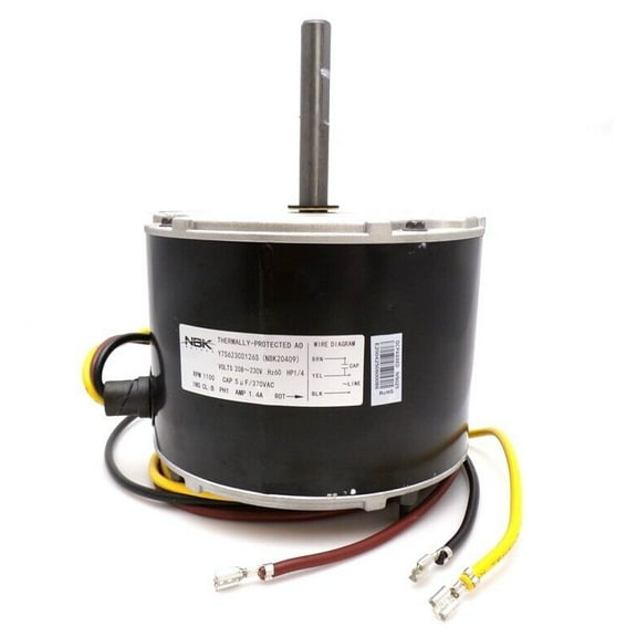 Replacement GE Genteq 1/5 HP 230v 810 RPM Condenser FAN Motor 5KCP39FFAB35S