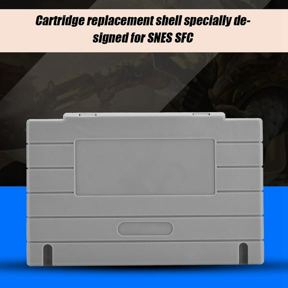 Replacement Game Cartridge Shells, 5 Pack For Retro Gaming System, Durable ABS Plastic
