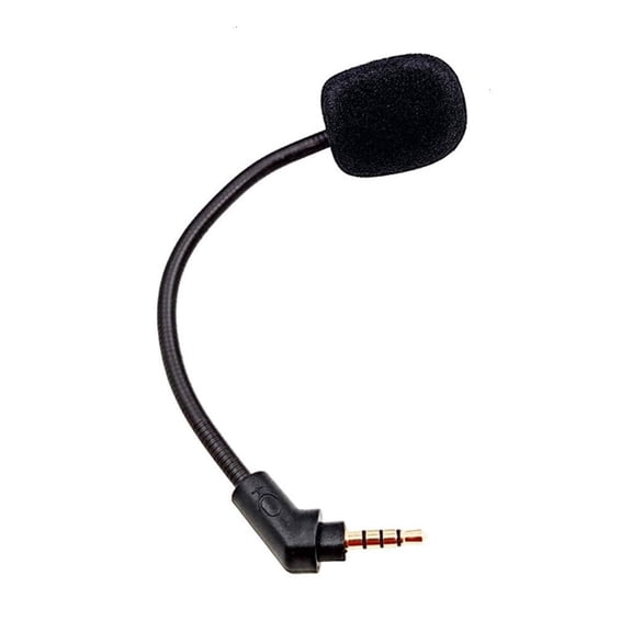 Replacement Game Mic 3.5mm Microphone Boom only for HyperX Cloud Flight / HyperX Cloud Flight S Wireless Gaming Headset