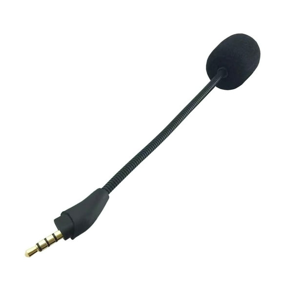 Replacement Game Mics Microphone Boom 3.5mm for Cloud Microphone Gaming Headsets Mic Boom Accessories