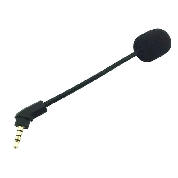 Replacement Game Mics Microphone Boom 3.5mm for S Microphone PC Gaming Headsets Mic Boom Accessories