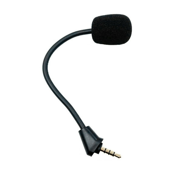 Replacement Game Mics Microphone Boom for Hyper X Cloud II Wireless Microphone Computer PC Gaming Headsets Accessory