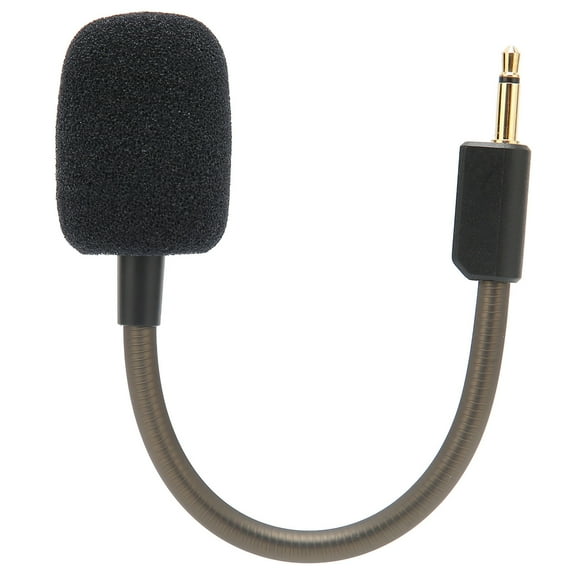 Replacement Gaming Headset Mic, 3.5mm, Mono Audio, Compatible With <span Style="background:red"></span>, <span Style="background:red"></span>, PC <span