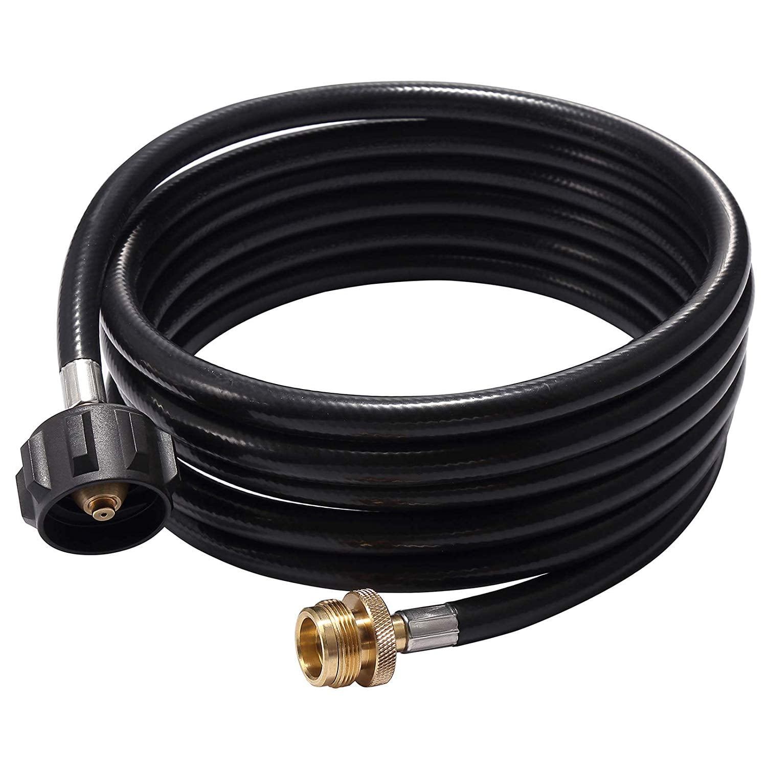 Replacement Gas Line Connectors. 12ft Propane Hose, Connects